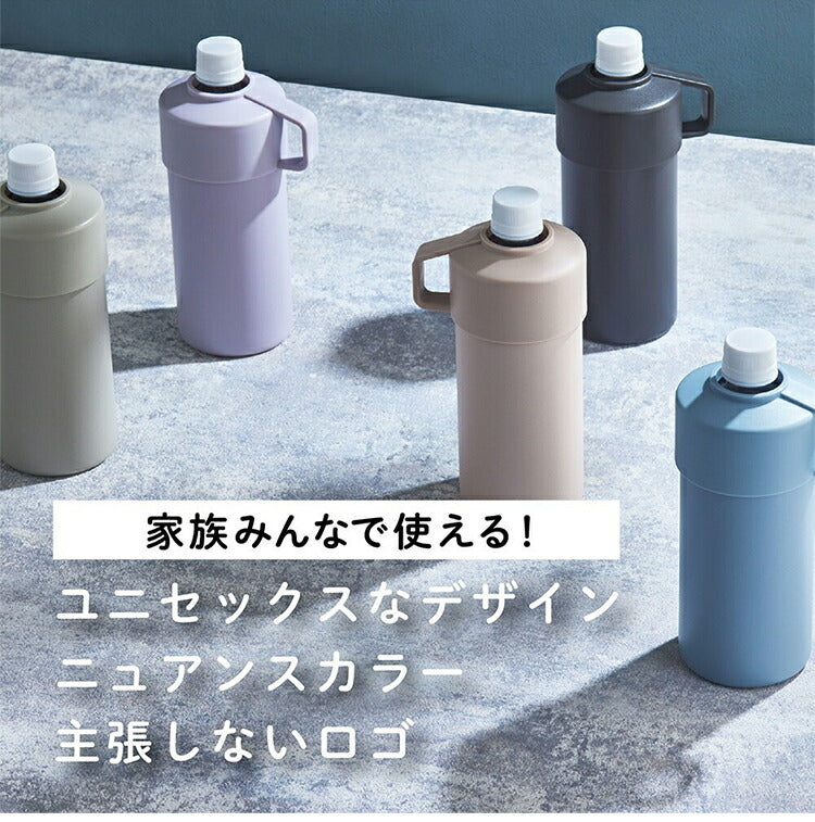 STOS ペットボトルクーラーケース ストス 保冷 保温 ペットボトルホルダー 500ml 350ml アジャスター付き ペットボトル アウトドア ペットボトルクーラー 暑さ対策 ステンレス シンプル おしゃれ