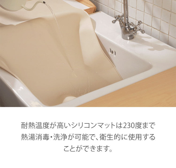 エッジシリコンマット 55cm×45cm 【リコメン堂限定オリジナルカラー 3色】薄型 防臭、防水機能付き トイレトレー ペットトイレ 薄型 ペット シート シーツ ペットシート 【roomnhome×リコメン堂】(代引不可)