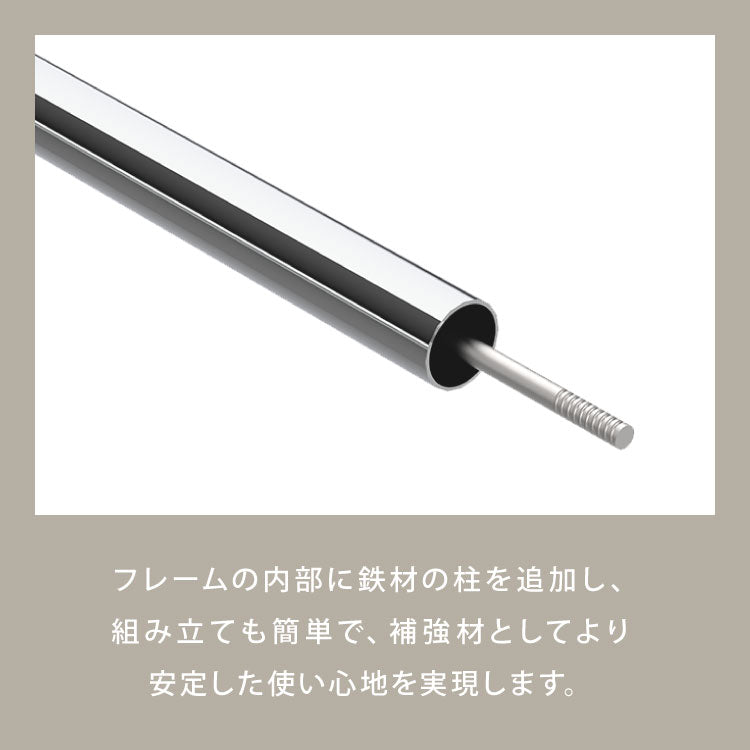 組み立て簡単、安定の使い心地