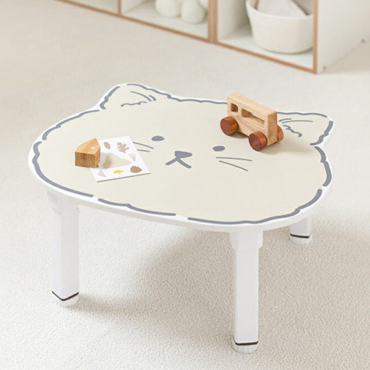 【販路限定】 roommhome プチキッズテーブル アニマル 幅56-59cm 高さ調整付き 折りたたみ キッズテーブル 子供 テーブル 子供用 テーブル 折り畳み 子供テーブル 机 こども用(代引不可)
