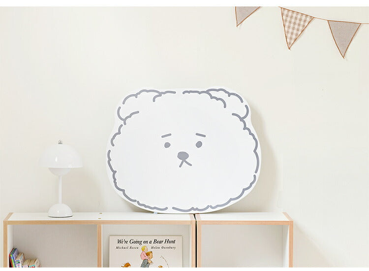 【販路限定】 roommhome プチキッズテーブル アニマル 幅56-59cm 高さ調整付き 折りたたみ キッズテーブル 子供 テーブル 子供用 テーブル 折り畳み 子供テーブル 机 こども用(代引不可)