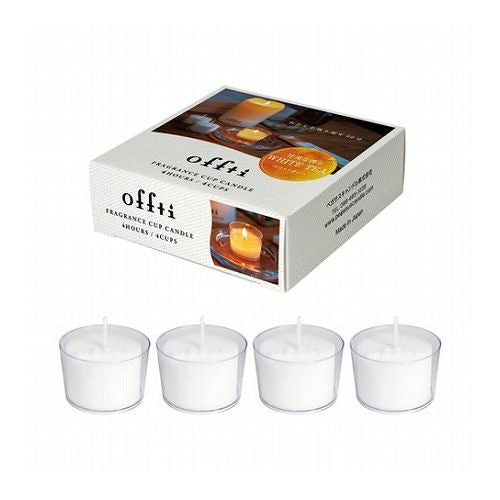 【6個セット】 ペガサスキャンドル offti フレグランスカップキャンドル ホワイトティー offti-06662802X6 雑貨 ホビー インテリア 雑貨 雑貨品(代引不可)