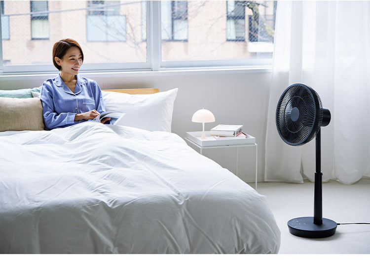 シロカ siroca 音声操作 扇風機 ブラック ホワイト サーキュレーター 省エネ DC 音声認識扇風機 リモコン 風量調節 首振り 微風 寝室 衣類乾燥 組立不要 暑さ対策 オンオフタイマー リビング 静か SF-V191