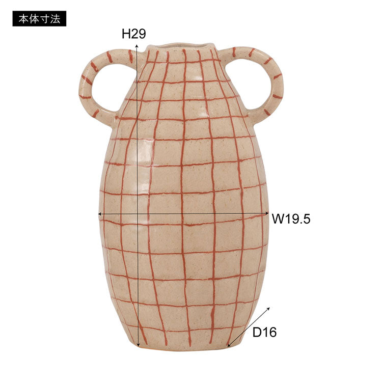 フラワーベース CLY-76 東谷 フラワーベース 花瓶 花びん かびん フラワースタンド 陶器 北欧 おしゃれ ドライフラワー シンプル 艶 生花 枝物 卓上 床置き 陶器製 和モダン モダン レトロ(代引不可)