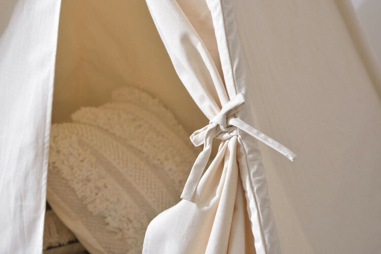 テント ティピー オシャレ おしゃピク おしゃれなピクニック 簡単 持ち運び 室内 キッズ 秘密基地 ティピーテント 室内テント テント ティピー キッズ 子供 犬 瞑想(代引不可)