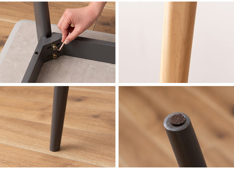 テーブル 正方形 幅80cm 大理石調 大理石 韓国インテリア シンプル おしゃれ インテリア ダイニングテーブル 机 つくえ 食卓 韓国 北欧 ストーン かわいい コンパクト(代引不可)