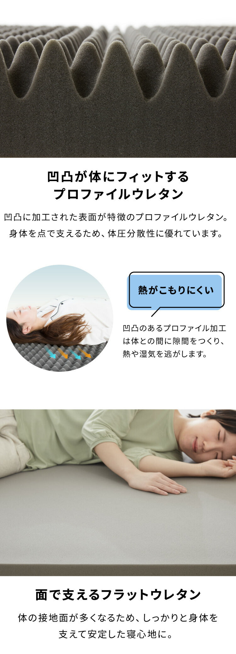 マットレス 折りたたみ 高反発 キング 3つ折り 厚さ10cm 炭入り リバーシブル 体圧分散 通気 洗える メッシュ生地 三つ折り 190N ごろ寝 敷布団 折り畳み 高反発マットレス ベッドマットレス 車中泊
