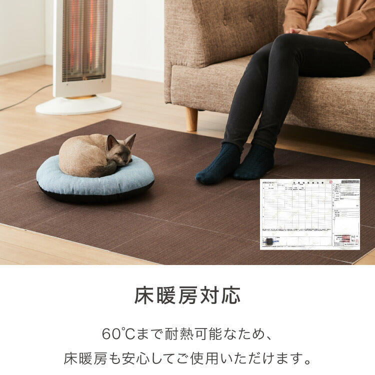 吸着マット 撥水 30×30 タイルカーペット 20枚入り 洗える ペット おくだけ 抗菌 防臭 丸洗いOK 洗濯可能マット 貼ってはがせる ズレない 滑り止めマット タイルマット 床保護 傷防止 キッチンマット