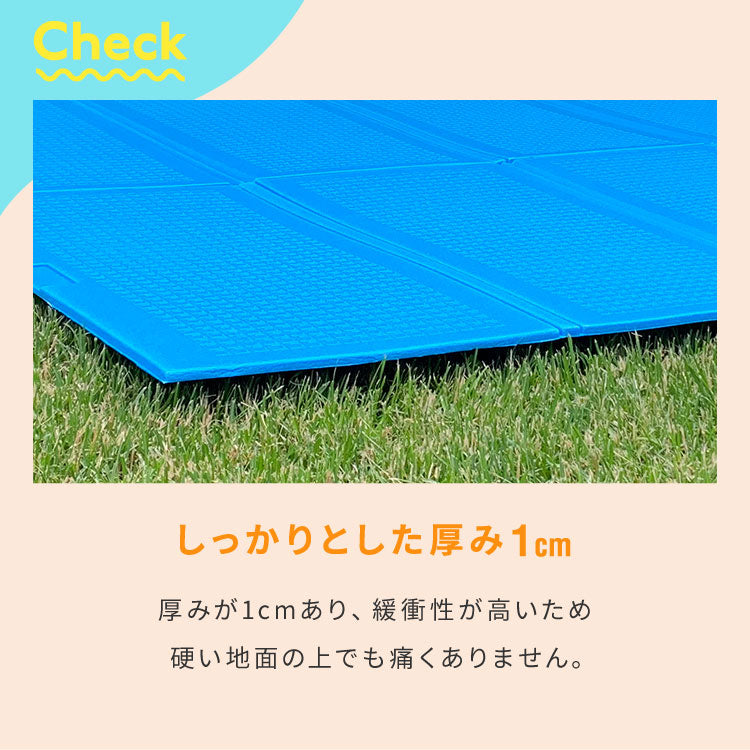 プールマット ビニールプール用 折りたたみ 200×150cm 厚み1cm デコボコ軽減 滑り止め お手入れ簡単 安全 アウトドア 水遊び 多用途 クッション性