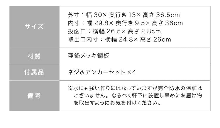 ポスト 壁掛け 郵便ポスト ダイヤル式 壁付け バイカラー 木目調 鍵付き スチール 雨除け 排水穴 ツートン スタイリッシュ 北欧 ヴィンテージ シンプル おしゃれ レトロ モダン アンティーク 郵便受け 壁掛けポスト 壁付けポスト