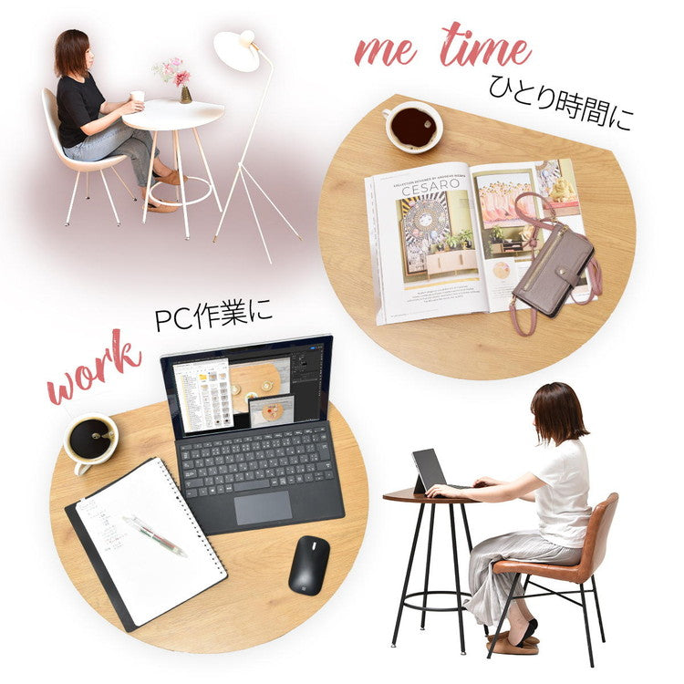 ダイニングテーブル 60cm 半円テーブル 壁付けテーブル ハーフラウンドテーブル カフェテーブル カマボコ型テーブル D型テーブル おしゃれ 白かわいい 北欧 韓国インテリア 食卓 丸テーブル