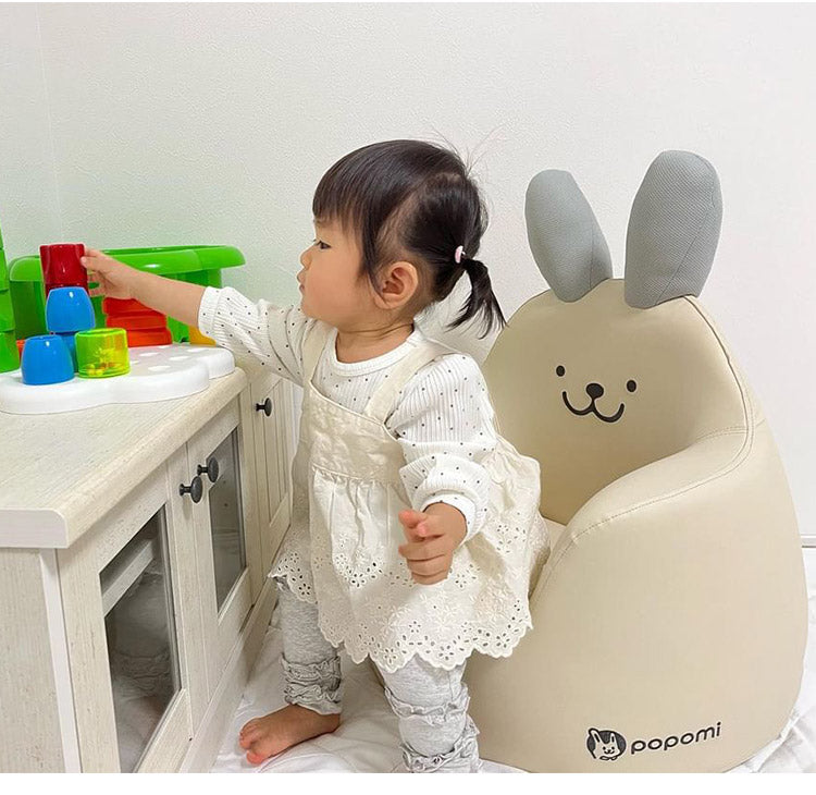 popomi キッズソファー ベビーチェア キッズソファ 子供用ソファ キッズチェア ベビーソファ 椅子 子供 ソファー ミニソファ スツール ローチェア 日本メーカー製 赤ちゃん 子ども キッズ 1人掛け(代引不可)