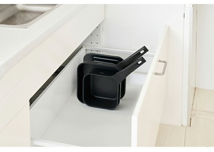 sutto スット 3点セット ガス火 IH対応 フライパン 立てて置ける フタ付き 自立 コンパクト深鍋