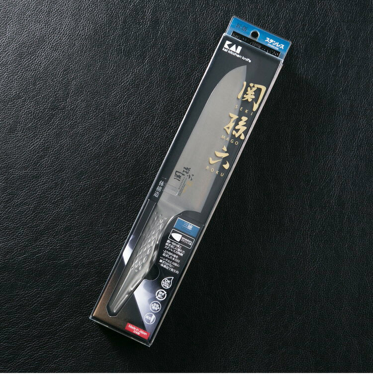 貝印 関孫六 匠創 三徳包丁 16.5cm オールステンレス 日本製 KAI AB5156 キッチンナイフ 165mm ステンレス製包丁 おしゃれ