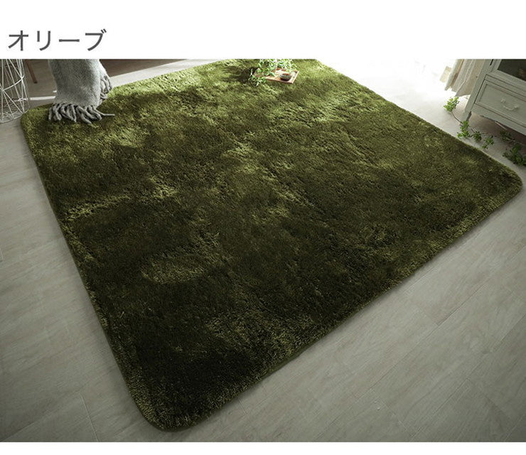 ラグ ラグマット ラグカーペット 絨毯 マイクロファイバー 130x190cm 手洗い 耐熱 床暖房 ホットカーペット 対応(代引不可)