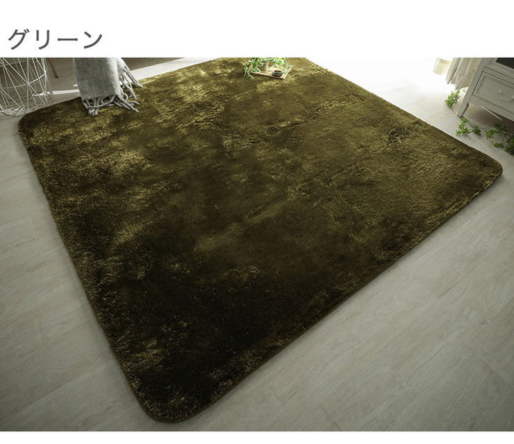 ラグ ラグマット ラグカーペット 絨毯 マイクロファイバー 130x190cm 手洗い 耐熱 床暖房 ホットカーペット 対応(代引不可)