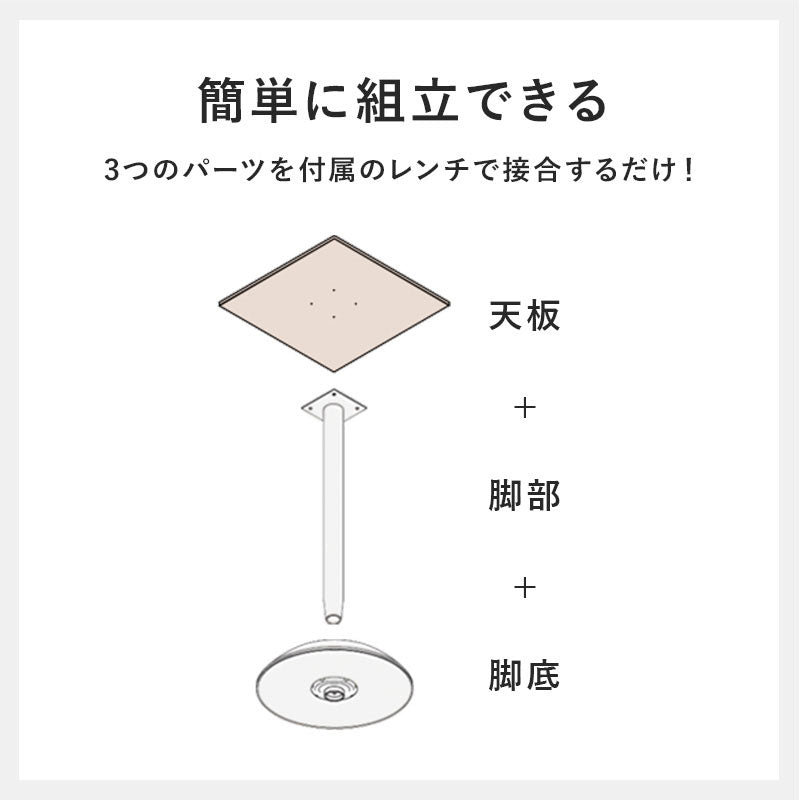 カフェテーブル 大理石調 セラミック柄 正方形 60×60 コーヒーテーブル サイドテーブル モノトーン モダン おしゃれ 白 黒 マーブル調 韓国インテリア(代引不可)