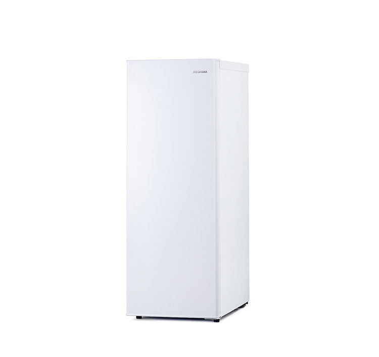 アイリスオーヤマ スリム冷凍庫 80L IUSN-8A-W ファン式 フリーザー ストッカー冷凍庫 省スペース コンパクト 静音 サブ冷凍庫 ミニ冷凍庫(代引不可)