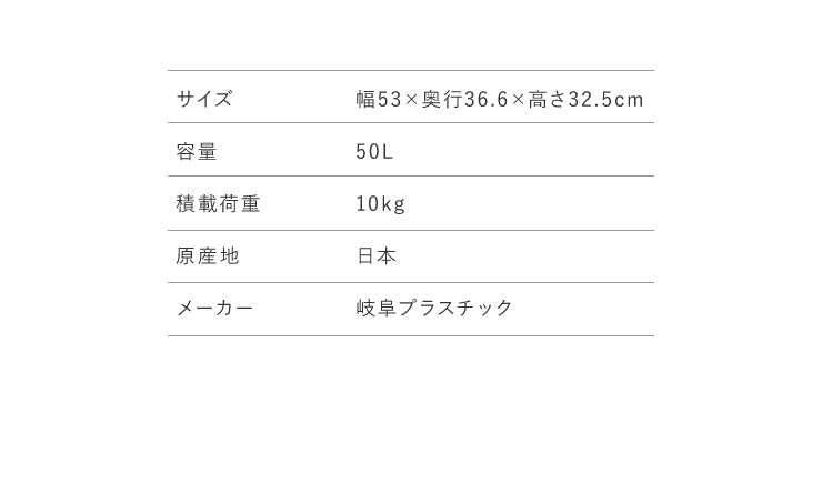 収納ケース 折りたたみコンテナ 片扉 50L 横から取り出せる 収納 プラスチック 折り畳み 折りたたみボックス 衣装ケース(代引不可)