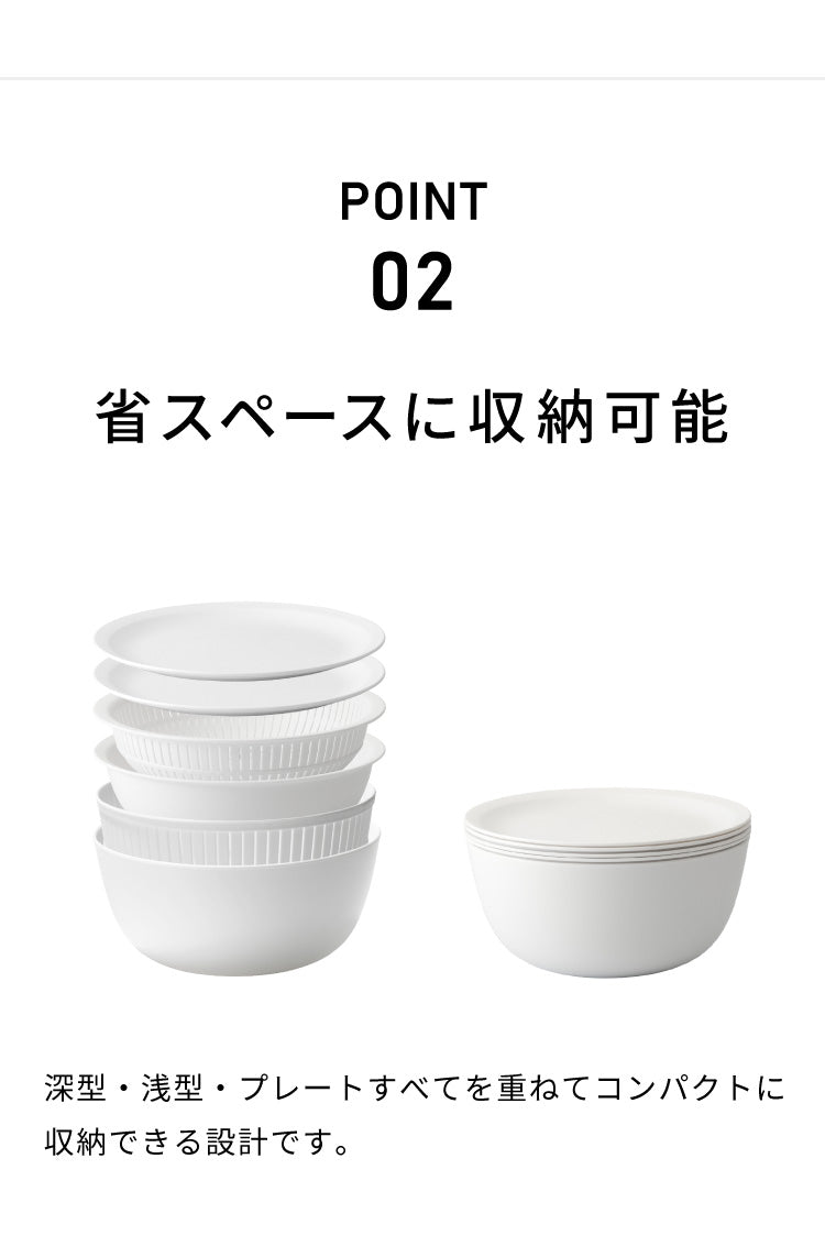 【新色追加!】like-it 米とぎ ザル ボウル プレート 6点セット 食洗機対応 耐熱 レンジ対応 樹脂 米とぎざる ボール 深型 浅型 水切り 調理器具 耐熱容器 日本製 キッチン ライクイット LBK-10(代引不可)