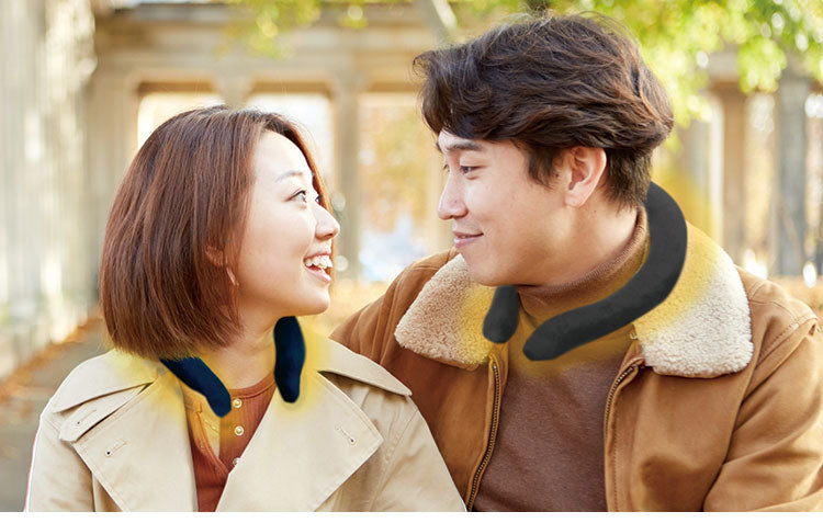 あったかりんぐ グレー Lサイズ 湯たんぽ カイロ 防寒 繰り返し 再利用 持ち運び 携帯 コンパクト 防寒グッズ ウォームリング 首 保温 男女兼用(代引不可)