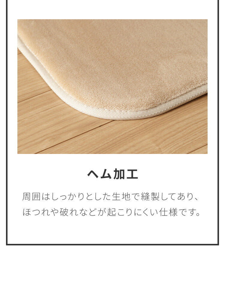 低反発 ラグ 極厚低反発ラグ 200×200cm 低反発ラグマット 洗える 厚さ20mm 撥水 滑り止め付 ホットカーペット対応 抗菌 防ダニ 防臭 長方形 無地 高密度250g/平方メートル ノンホルムアルデヒド