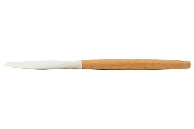 カローテ スパチュラ 調理用へら シリコン 耐熱 アイボリー ホワイト 木製 木柄 かわいい シンプル おしゃれ 使いやすい キッチンツール 調理器具 お菓子作り NM-5044