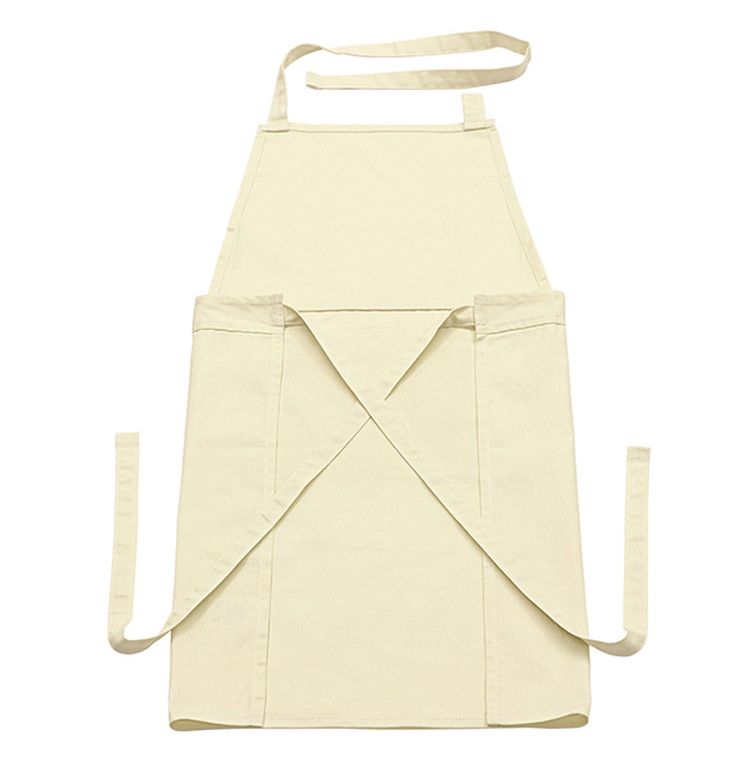 カローテ CAROTE 首掛けエプロン 腰巻き 2WAY エプロン コンパクト 収納 アイボリー 淡色 男女兼用 NM-5061