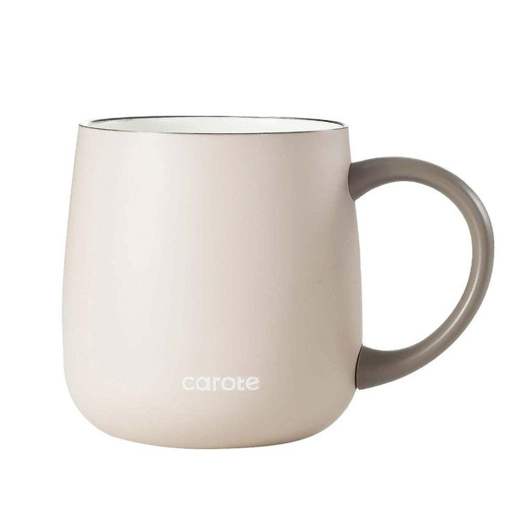 CAROTE カローテ マグカップ 蓋付き 保温 保冷 セラミック 400ml ミルクティー NM-5162 かわいい おしゃれ プレゼント gift ギフト