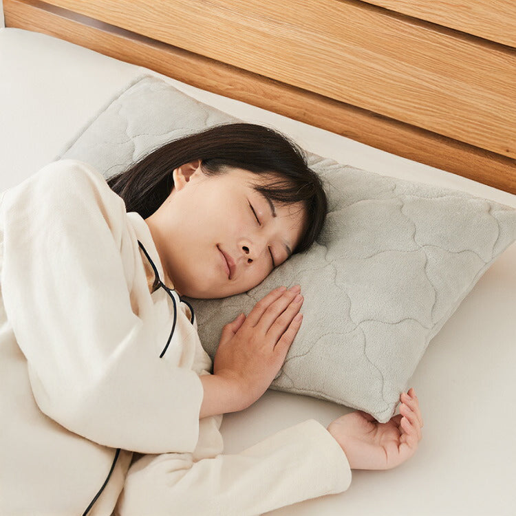 枕カバー 単品 63×43cm エアロゲル 保温 断熱 蓄熱 宇宙服素材 フランネル ピローケース 枕 カバー あったか 暖かい ふわふわ 軽量 洗える 洗濯可 抗菌 防臭 おしゃれ(代引不可)【メール便配送】