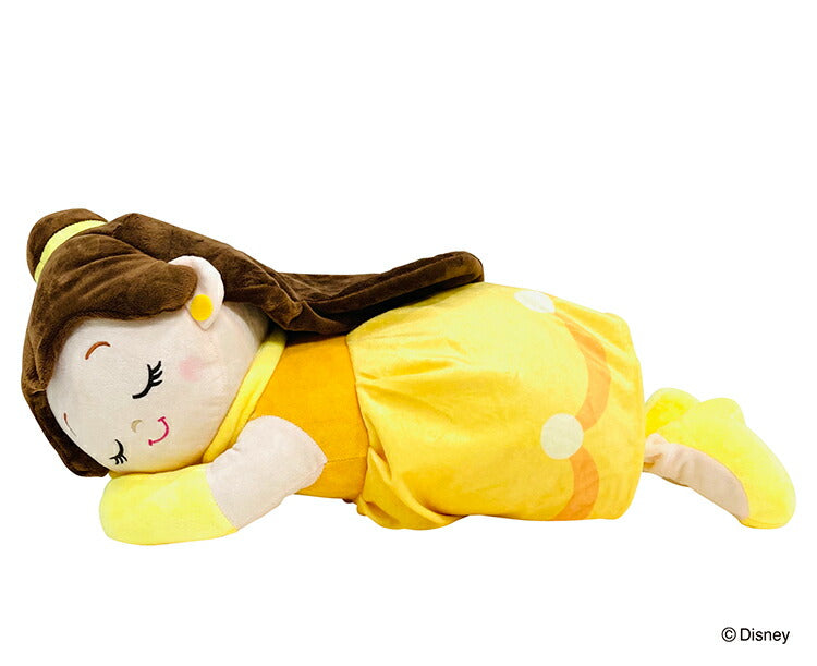 Disney ディズニー 添い寝枕 ベル 添い寝 抱き枕 55cm ピロー ぬいぐるみ キャラクター プレゼント かわいい(代引不可)