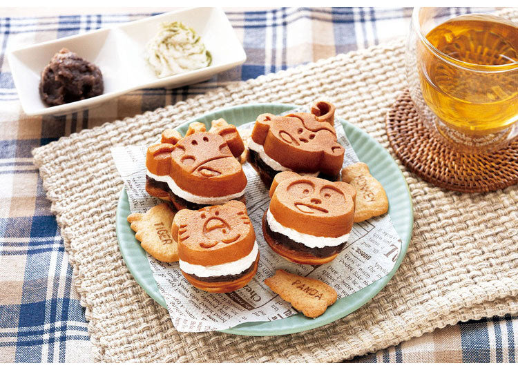 たべっ子どうぶつ 替えプレート単品 きりんさん さるさん とらさん ぱんださん たべっ子どうぶつカステラメーカー対応 ライソン