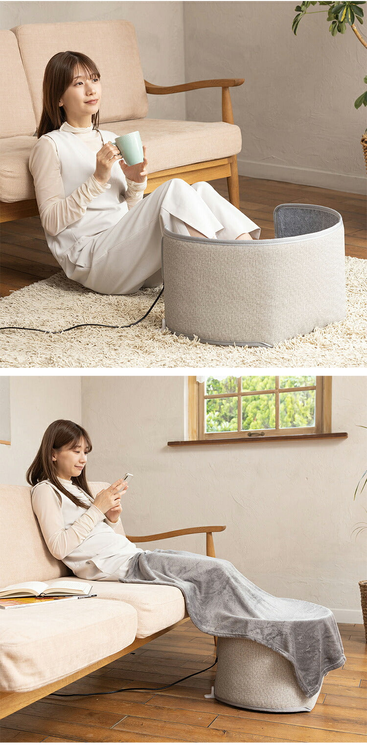 ライソン 巻くコタツ くるみ 暖房 あったか 冷え性 あし 足元 ヒーター パネル パーソナル オフィス ブランケット 毛布 LITHON