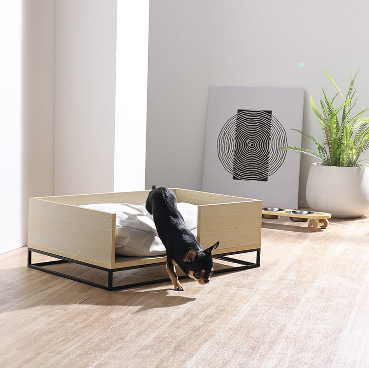 ペットベッド 幅67cm 乗り降り簡単 犬猫兼用 撥水加工 チャック付き クッション付き ペットハウス 小型犬 犬 猫 ペット ペット用品(代引不可)