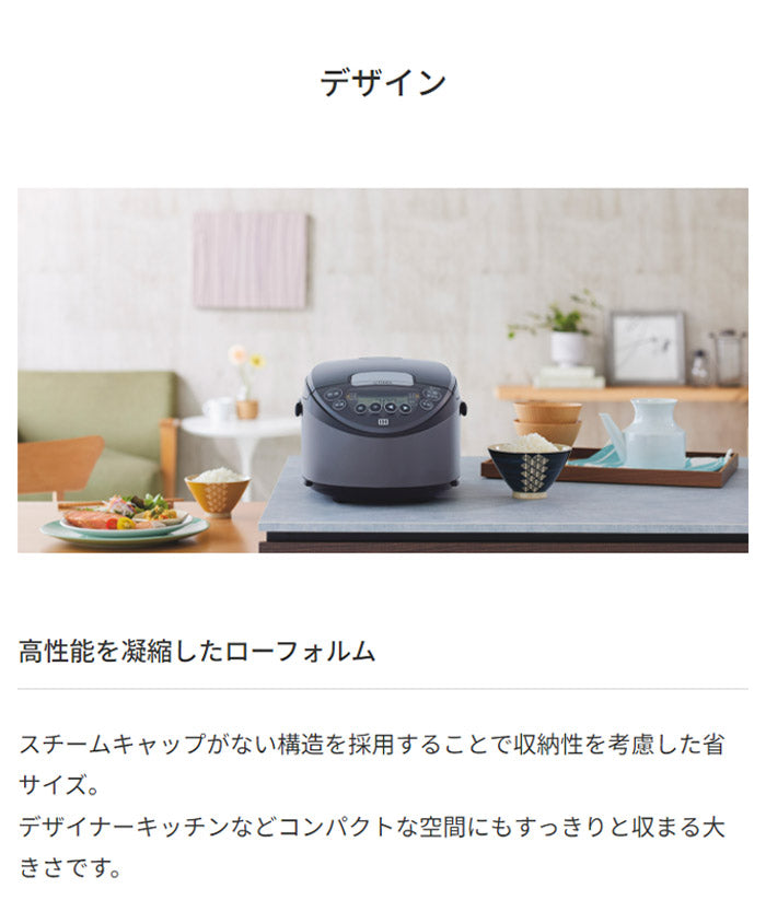タイガー IHジャー炊飯器 メタリックグレー JPW-S100HM 炊飯器 炊飯ジャー キッチン家電 お米 ごはん 圧力 無洗米 炊き分け 一人暮らし プレゼント TIGER