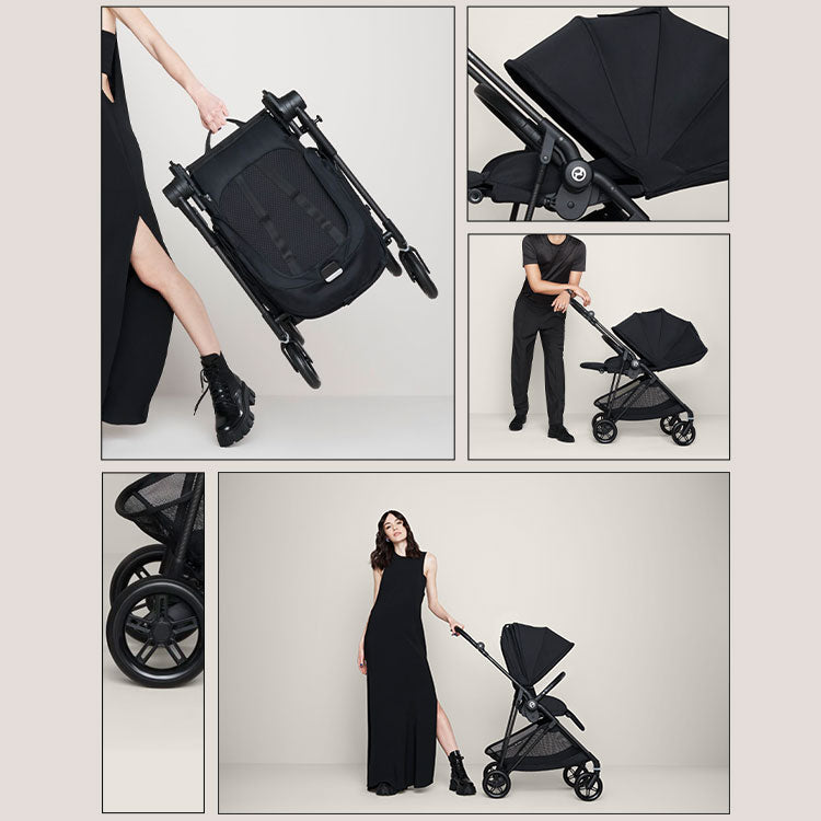 ベビーカー cybex サイベックス ベビーカー melio Carbon 2024年モデル 軽量 Cybex メリオカーボン 赤ちゃん ベビー おしゃれ 北欧 A型 ベビーカ- 両対面式 軽い コンパクト(代引不可)