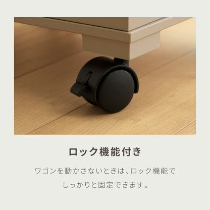 日本製 ワゴン キャスター付き おしゃれ 5段トレイ キッチンワゴン 回転 回転式 キッチン収納 ラック サイドワゴン キッチン コスメ ワゴン ドレッサー ネイル 韓国 インテリア 完成品(代引不可)