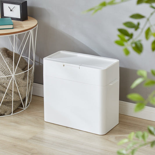 密閉 生ゴミ 臭わない シールズ9.5 密封ダストボックス 9.5L プラスチック LBD-01 スリム シンプル フタ付き おむつペール ワンタッチ 縦型 見えない サニタリーボックス トイレ(代引不可)