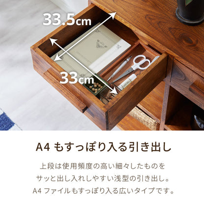 リビングボード 幅80 西海岸風 ローボード サイドボード 収納 引き出し収納 チェスト リビング収納 完成品 キャビネット 収納家具 脚付き テレビボード テレビ台 大容量 シンプル 本棚 コンパクト(代引不可)