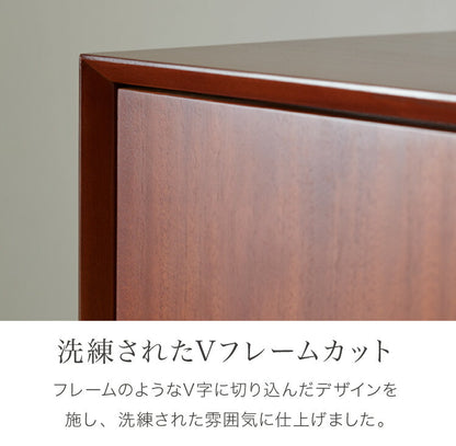 サイドテーブル 幅40cm 北欧 ヴィンテージ 天然木 マホガニー 完成品 サイドボード ナイトテーブル 収納家具 おしゃれ モダン  木製 コーヒーテーブル 高級感 ソファサイド ベッドサイド AVA アヴァ(代引不可)
