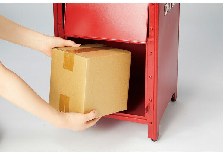 宅配ボックス 宅配 不在受け取り U.S.MAIL セトクラフト アメリカンスタイル スチール アジャスター付 一戸建て スタンド式(代引不可)