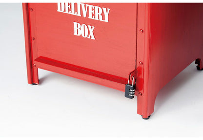 宅配ボックス 宅配 不在受け取り U.S.MAIL セトクラフト アメリカンスタイル スチール アジャスター付 一戸建て スタンド式(代引不可)