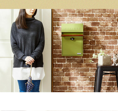 セトクラフト ポスト 壁掛け 北欧 ガルバリウム モダン 置き型 可能 SI-3942 4色 アンティーク スタンドポスト おしゃれ 郵便受け 壁掛けポスト ウォールポスト 屋外用 A4サイズ対応 防食 スチール 新聞受け
