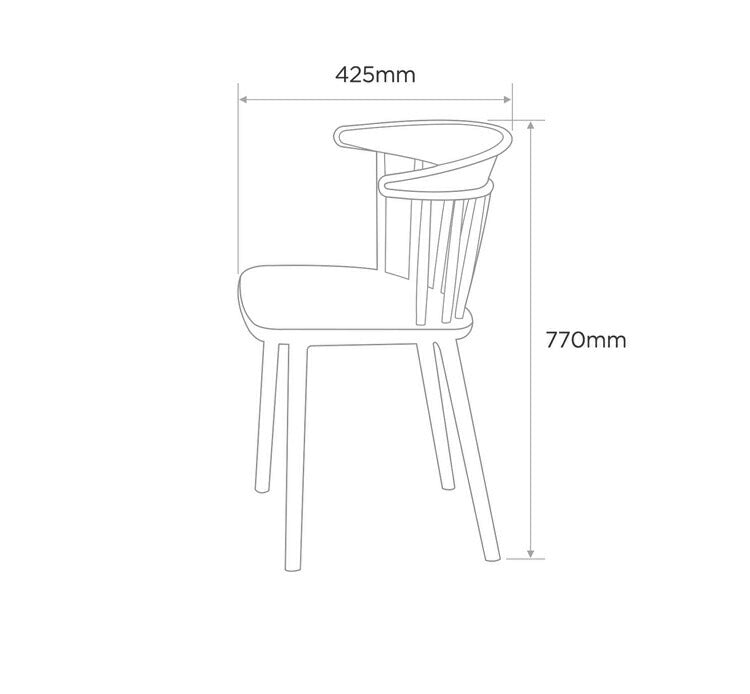 roomnhome ダイニングチェア AP CHAIR 椅子 背もたれ オフィスチェア モダン リビングチェア インテリアコーディネート おしゃれ リモートワーク ミニマル ワンルーム くすみカラー ベージュ グレー(代引不可)