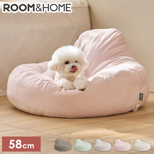 roomnhome もっちり犬クッション Sサイズ ビーンバッグ ペットクッション 韓国インテリア ペット用品 ペットクッション ペットベッド ペット用 ベッド くつろぎスペースビーンバッグクッション(代引不可)