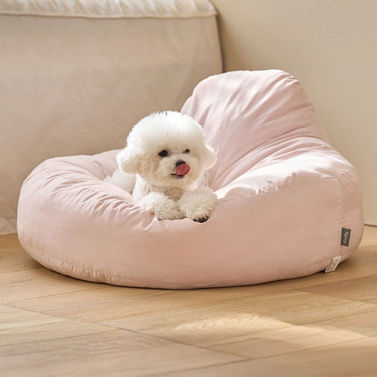 roomnhome もっちり犬クッション Lサイズ ビーンバッグ ペットクッション 韓国インテリア ペット用品 ペットクッション ペットベッド ペット用 ベッド くつろぎスペース くつろぎ空間(代引不可)