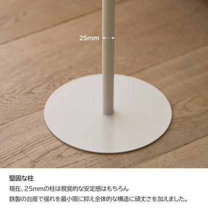 rooomnhome ガラス サイドテーブル 幅40cm 丸形 アンドラウンドガラステーブル ダイニング ガラステーブル 韓国インテリア コンパクト 小さめ ミニテーブル ナイトテーブル ソファー