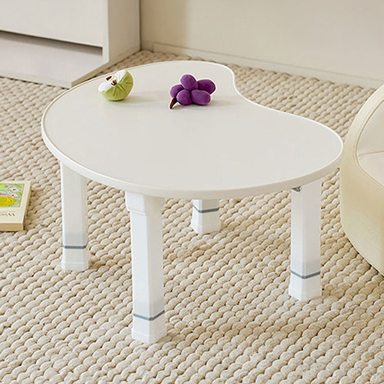 roomnhome ピーナッツ高さ調節テーブル キッズテーブル 幅60cm 4段階 韓国インテリア 子供 テーブル 子供用 テーブル 折り畳み 子供テーブル 折りたたみ テーブル キッズ ダイニングテーブル(代引不可)