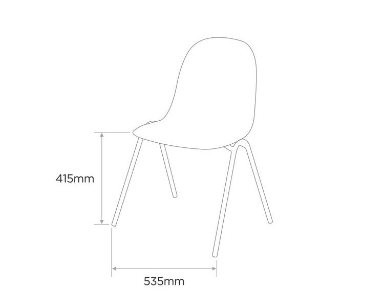 roomnhome ダイニングチェア SP CHAIR 椅子 背もたれ オフィスチェア モダン リビングチェア インテリアコーディネート おしゃれ リモートワーク ミニマル ワンルーム くすみカラー(代引不可)