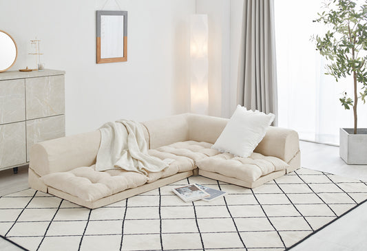 日本製 国産 フロアソファ ソファ ソファー 3人掛け カウチソファ コーナーソファ ソファベッド 【apego】アペーゴ フロアソファセットローソファ 炬燵 こたつ おしゃれ 北欧 新生活 L字(代引不可)